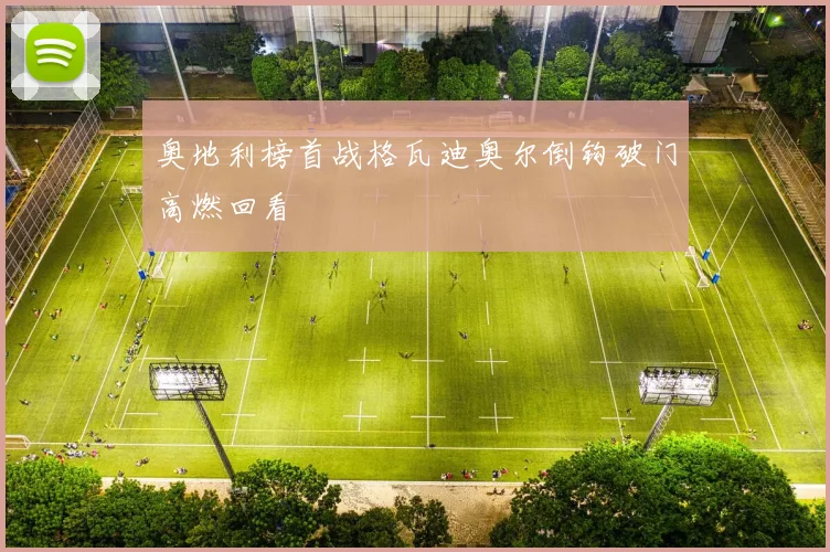 奥地利榜首战格瓦迪奥尔倒钩破门高燃回看